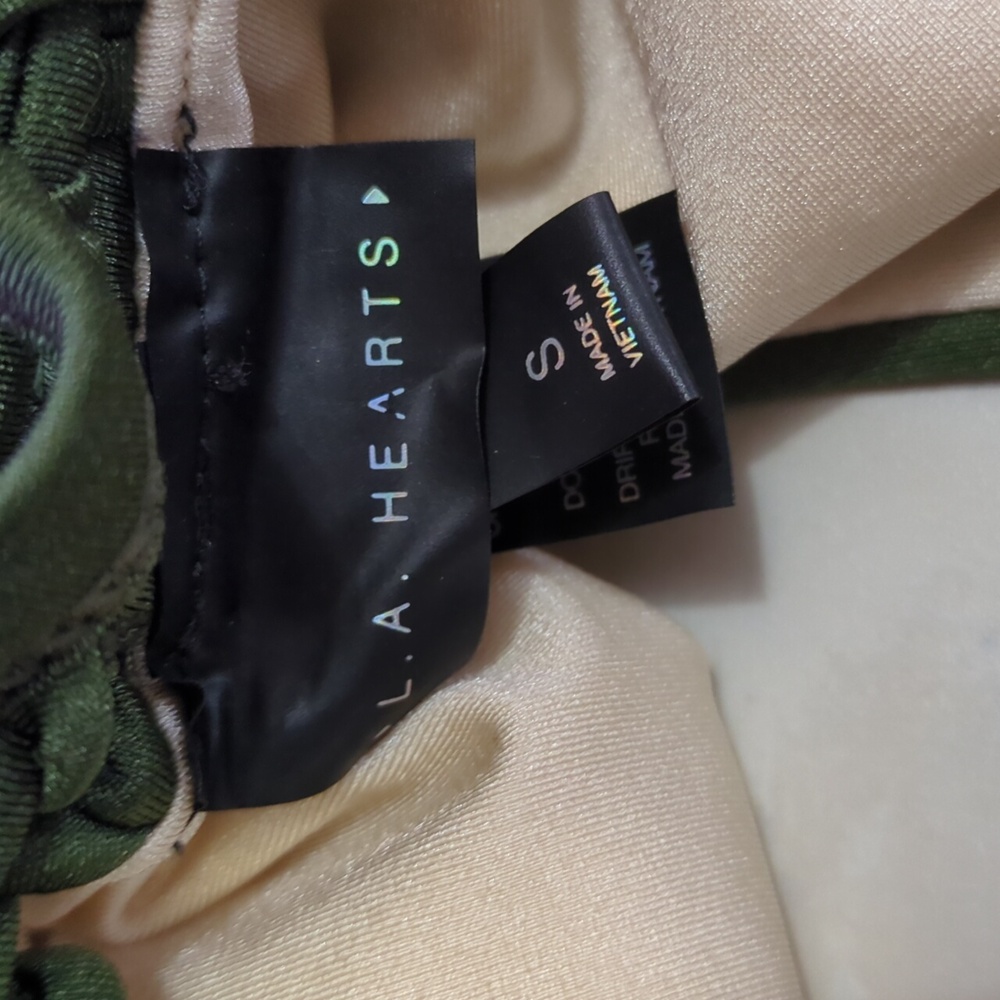 L.A.Hearts swim set color green olives size S - Picture 6 of 7